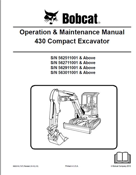 bobcat 430 mini excavator boom spool valve location|bobcat parts lookup.